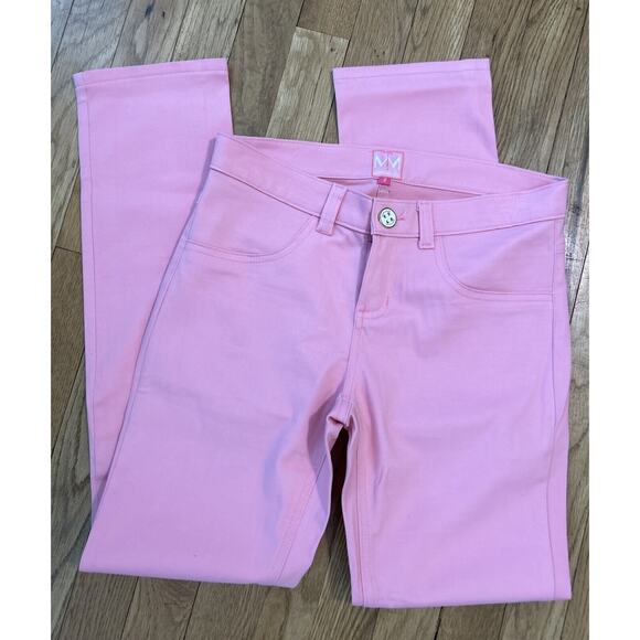 Women’s MISSY MAUDE Pink Skinny Pants Size 2 *A8 - Picture 3 of 6